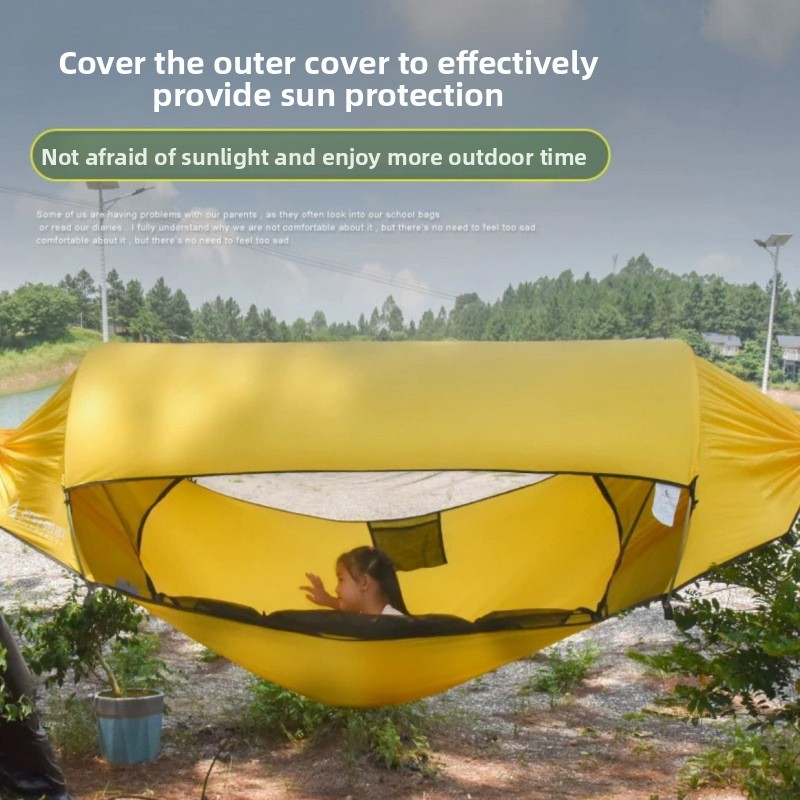 Outdoor Adult Thickened Hammoc - Outdoor Camping Mosquito Net recension och pris