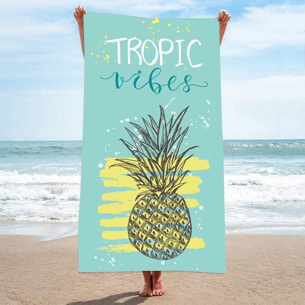 HAMSA Pattern Beach Towel27x55 - Camp Towel Microfiber recension och pris