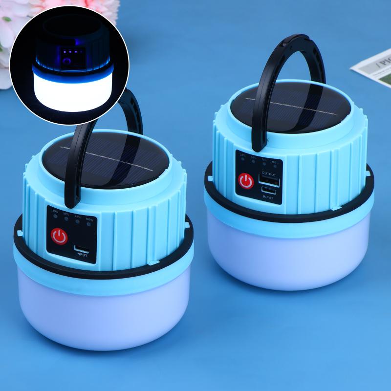 IP44 Waterproof Outdoor LED So - Camping Solar Lantern recension och pris