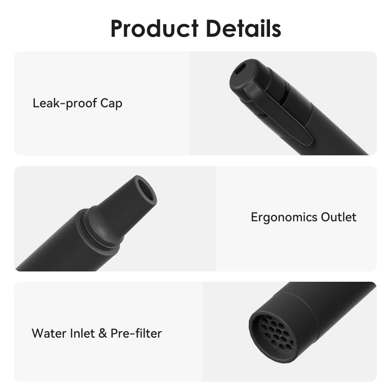 Water Filter Straw Outdoors Sm - Outdoor Camping Water Filter recension och pris