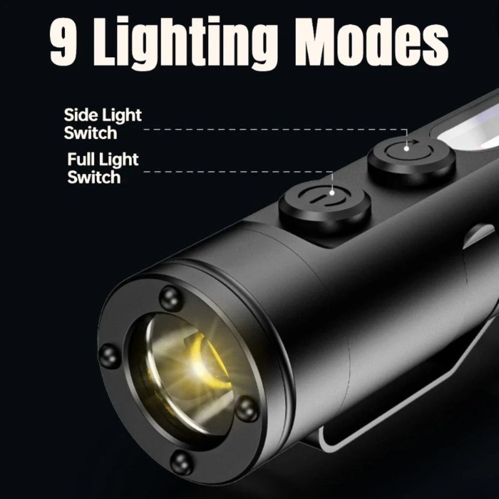 Mini Outdoor Flashlight Type C - Outdoor Camping Lamp recension och pris