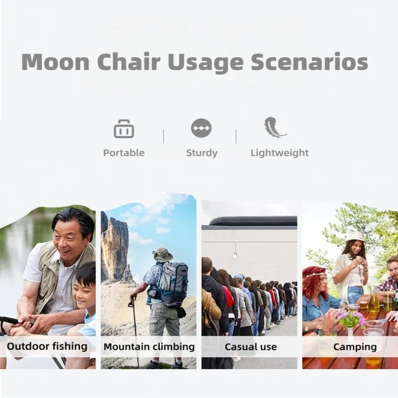 Ultra-light Aluminum Alloy Moo - Outdoor Camping Loveseat recension och pris