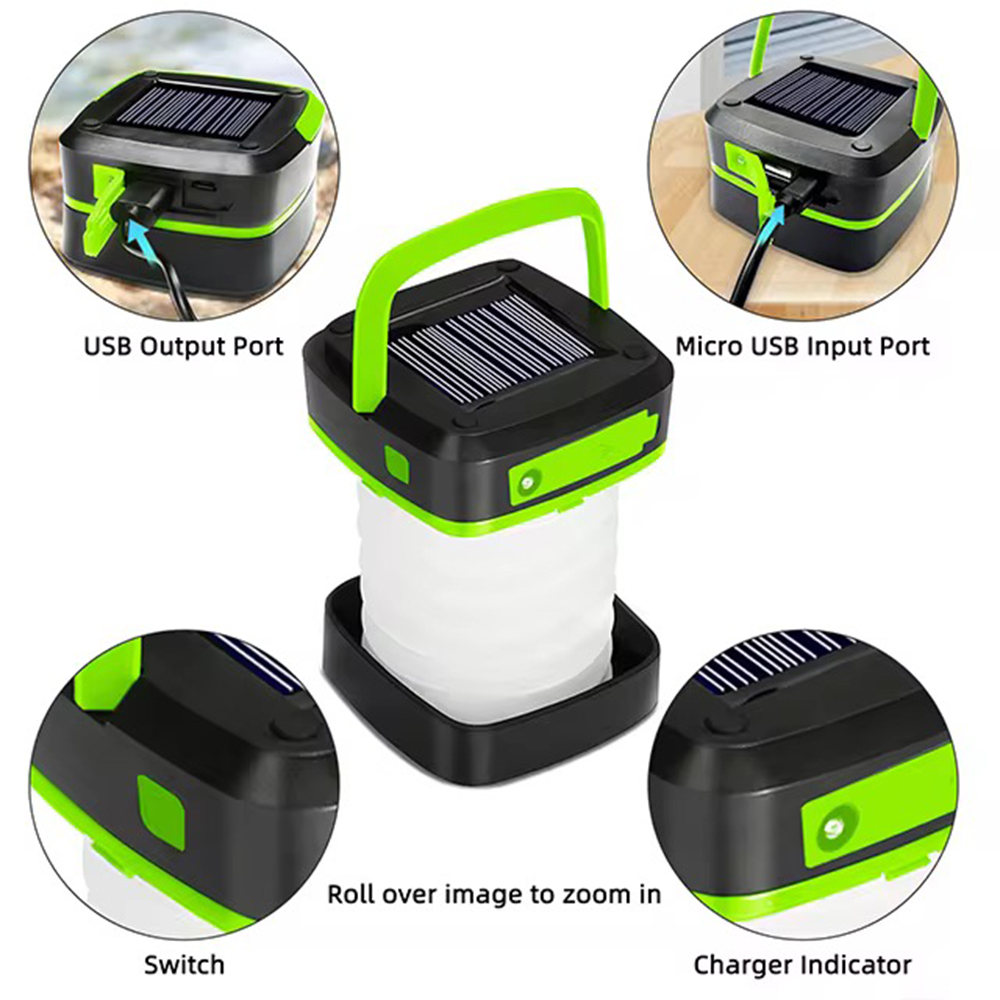 Black Rechargeable Solar Campi - Camping Solar Lantern recension och pris