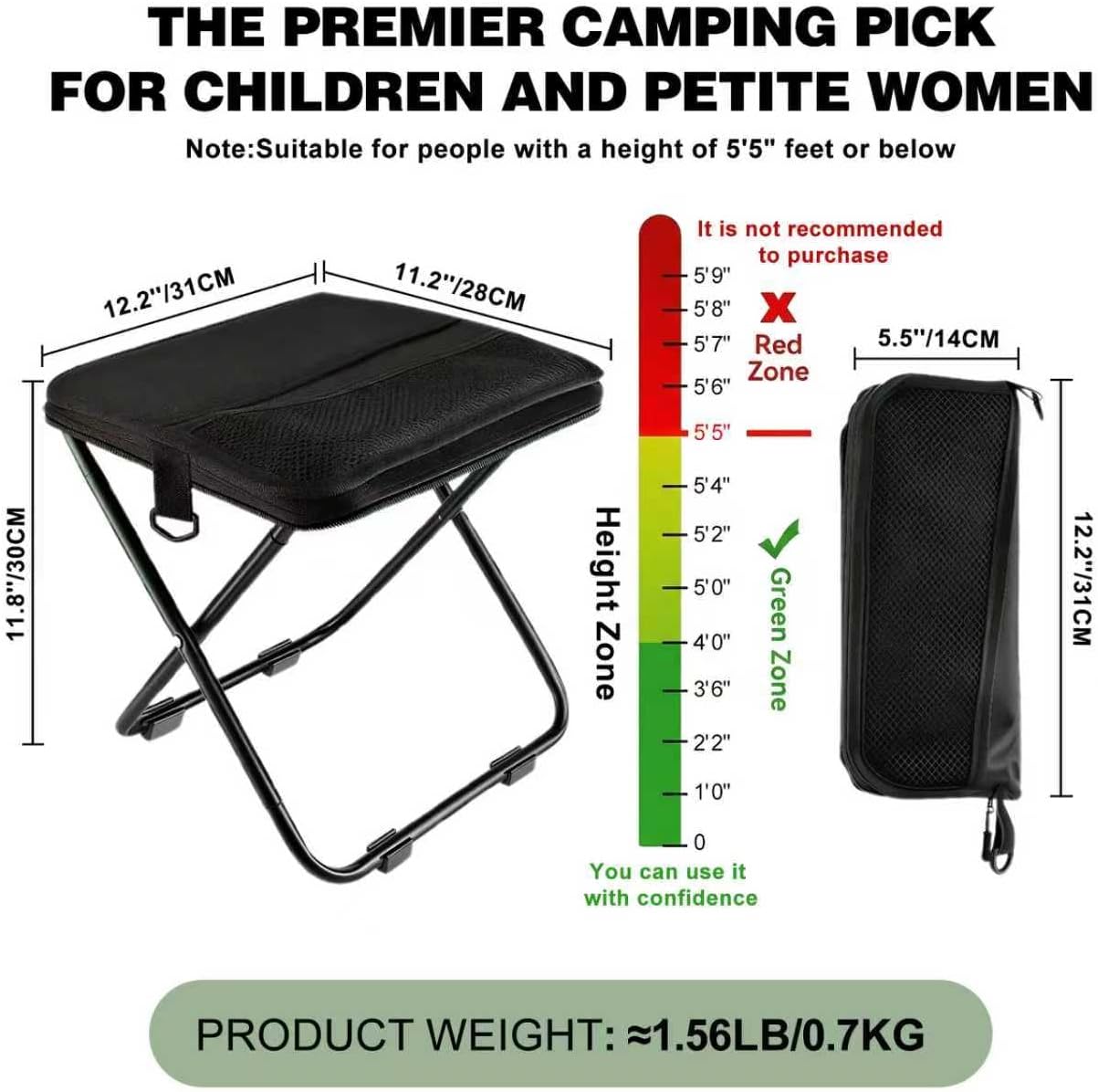 GMOX Camping Stool Portable Ch - Outdoor Camping Sink recension och pris