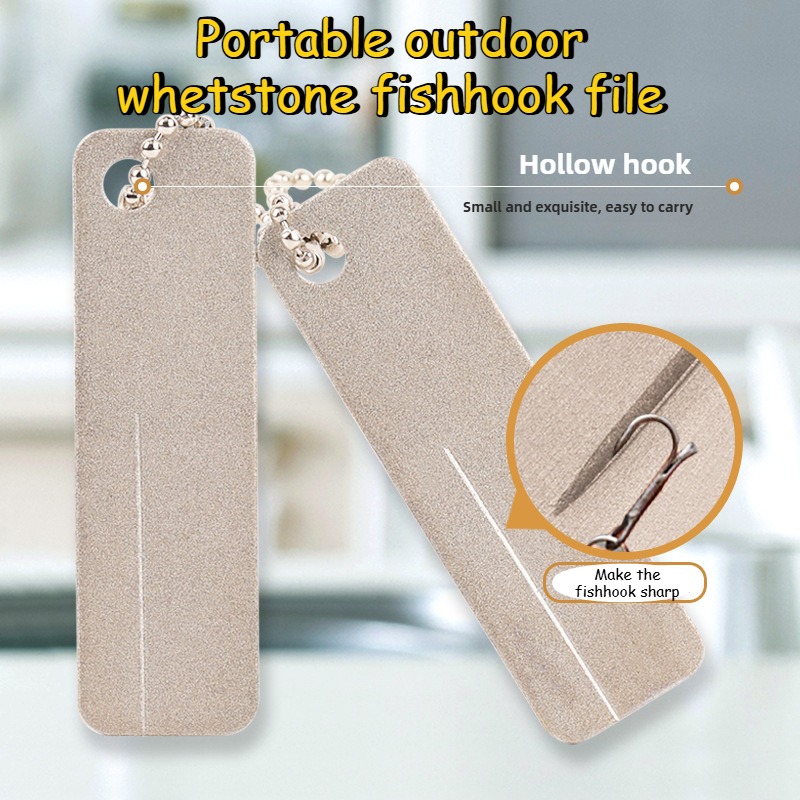 Portable Diamond Fishing Hook  - Outdoor Camping Knife recension och pris