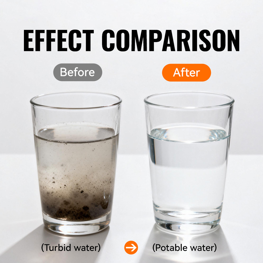 WRELS Outdoor Water Purifier H - Outdoor Camping Water Filter recension och pris