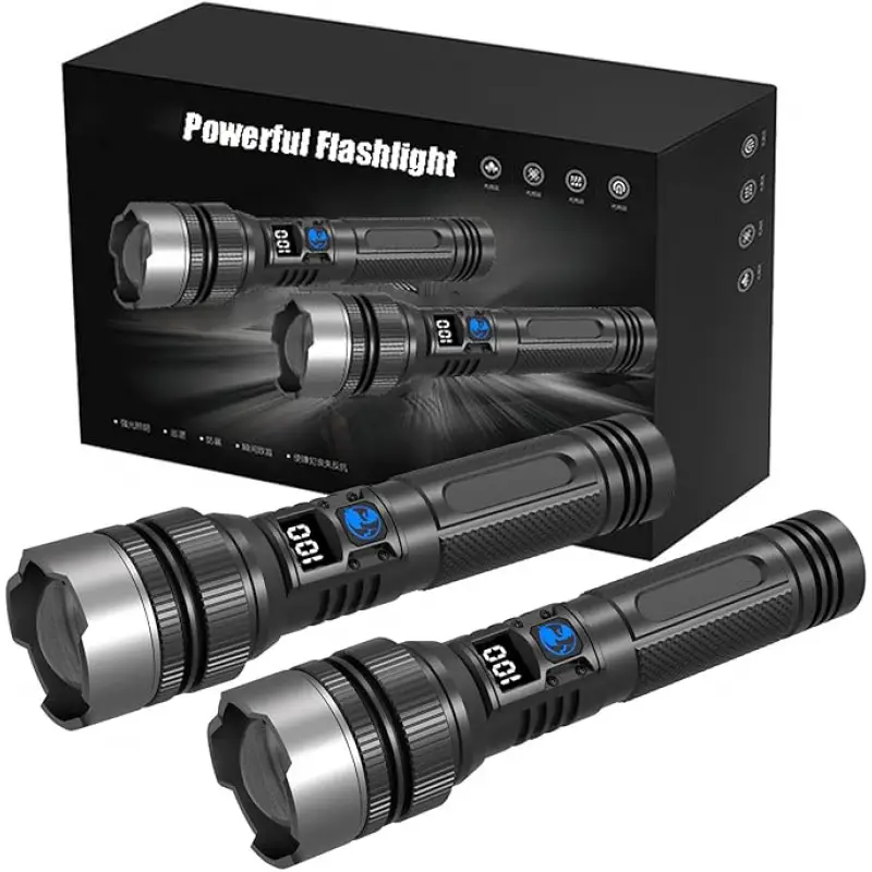 Ultra-Bright Rechargeable Flas - Outdoor Camping Adventures recension och pris