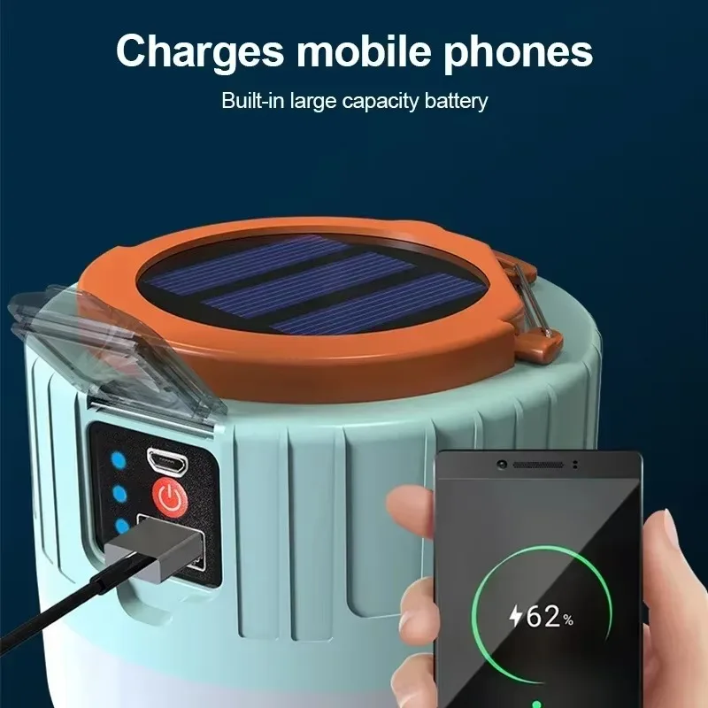 Solar Camping Lantern Recharge - Outdoor Camping Lamp recension och pris