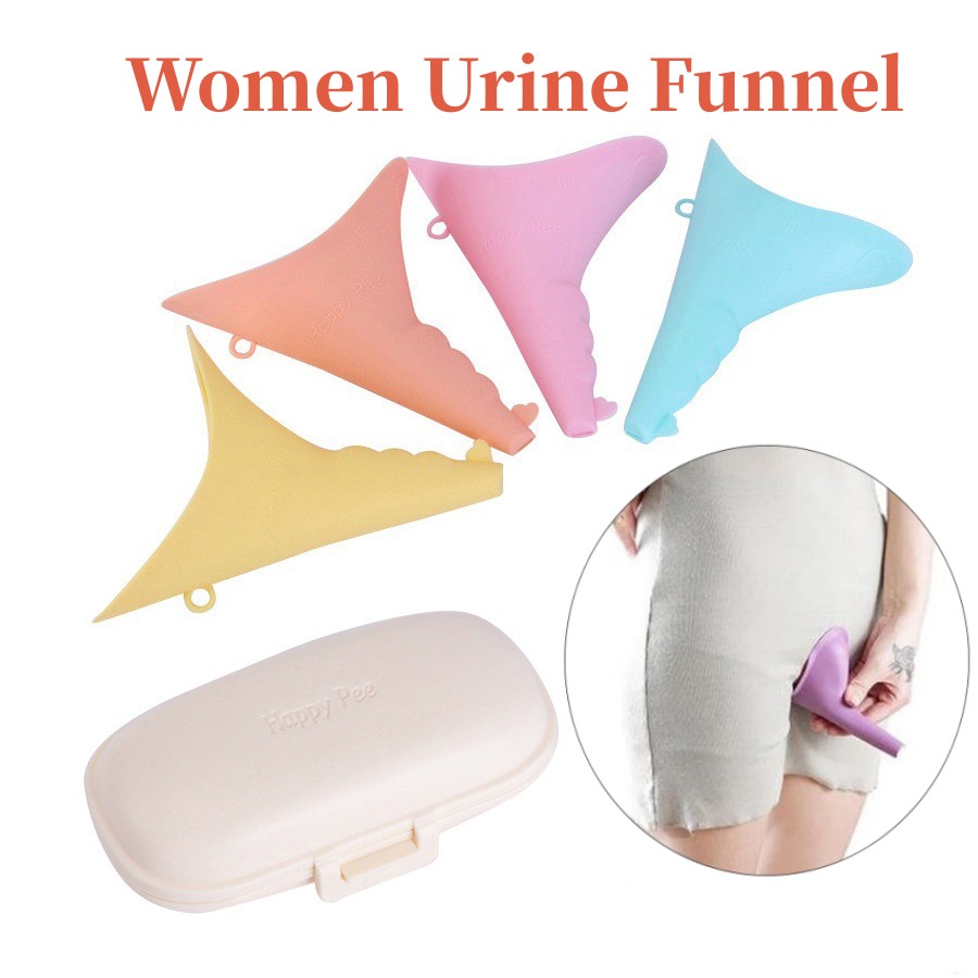 Silicone Women Urinal Outdoor  - Outdoor Camping Urinal recension och pris