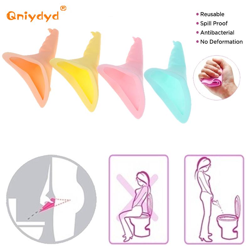 Silicone Women Urinal Outdoor  - Outdoor Camping Urinal recension och pris