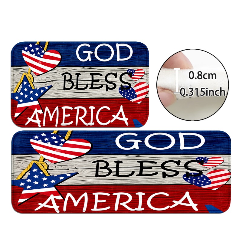 Patriotic God Bless America Fl - Outdoor Camping Usa recension och pris