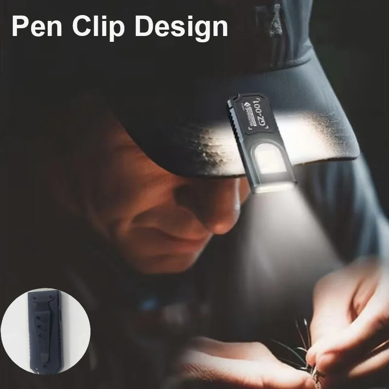 Powerful Mini COB LED Keychain - Outdoor Camping Adventure Lamp recension och pris