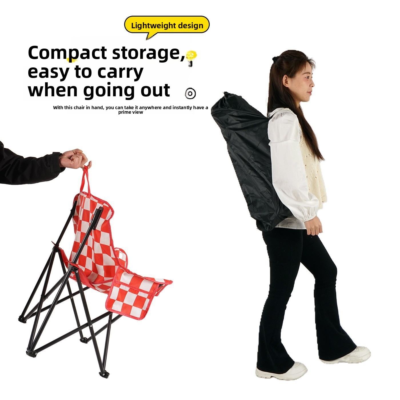 Outdoor Folding Moon Chair Por - Outdoor Camping Loveseat recension och pris