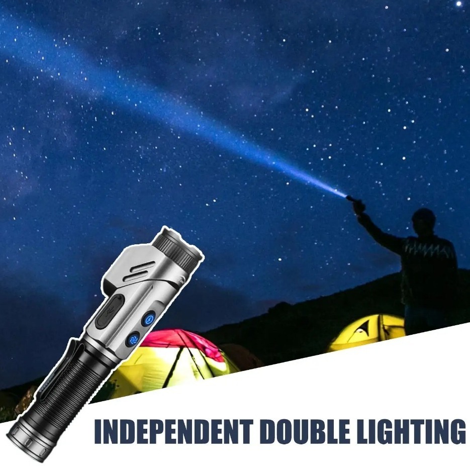 Powerful Mini LED Flashlight 9 - Outdoor Camping Lamp recension och pris