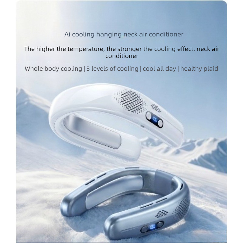 Portable Neck Fan Cooling Mini - Outdoor Camping Misting Fan recension och pris