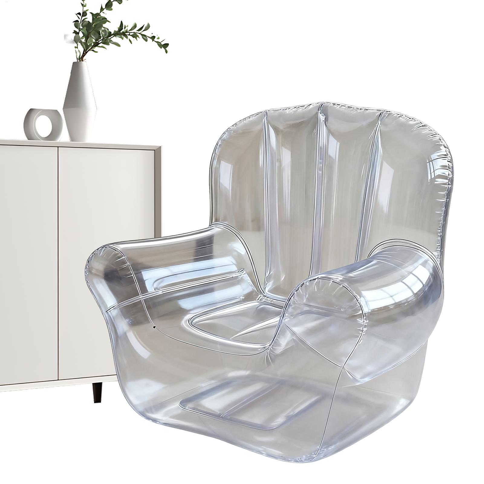 Thickened Transparent Sofa PVC - Outdoor Camping Couch recension och pris