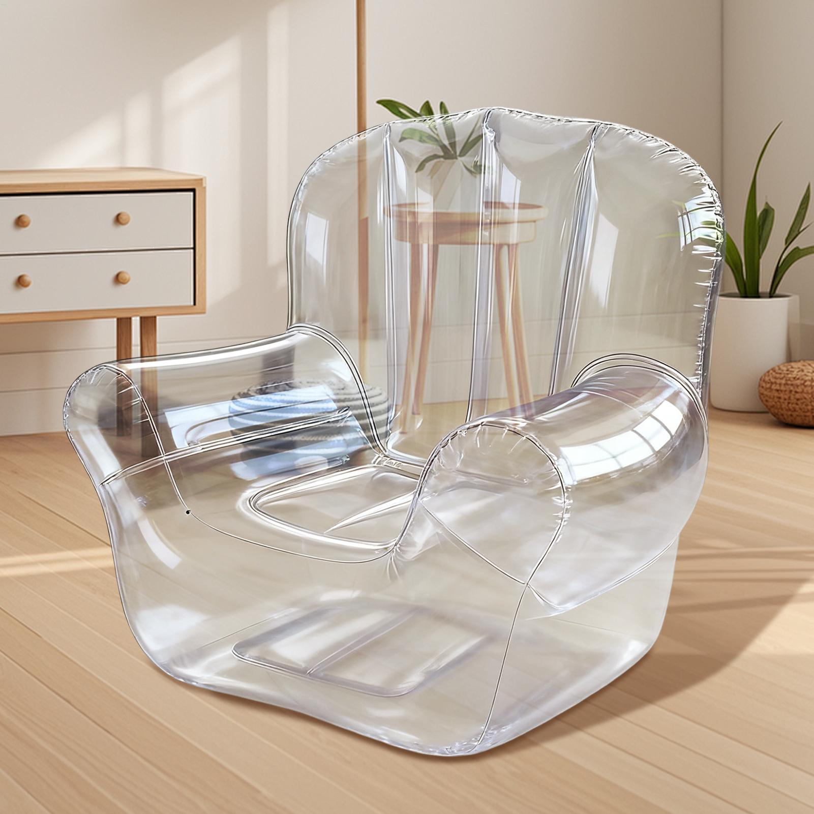 Thickened Transparent Sofa PVC - Outdoor Camping Couch recension och pris