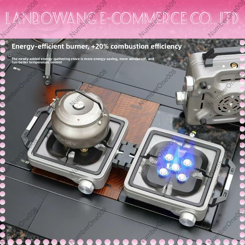 Outdoor Dual Burner High Power - Outdoor Camping Gas Stove recension och pris