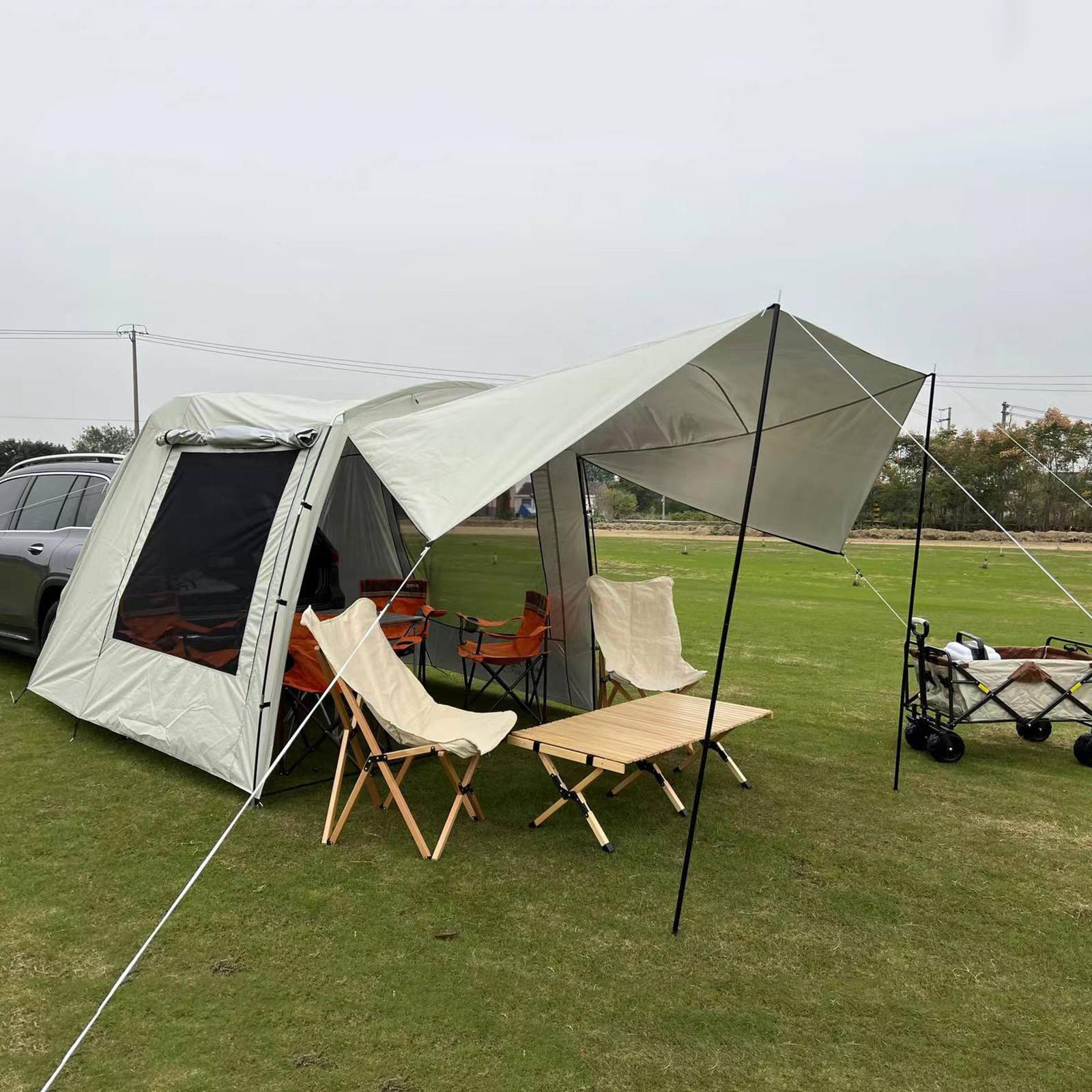 Portable Waterproof Car Rear T - Outdoor Camping Car Tail Tent recension och pris