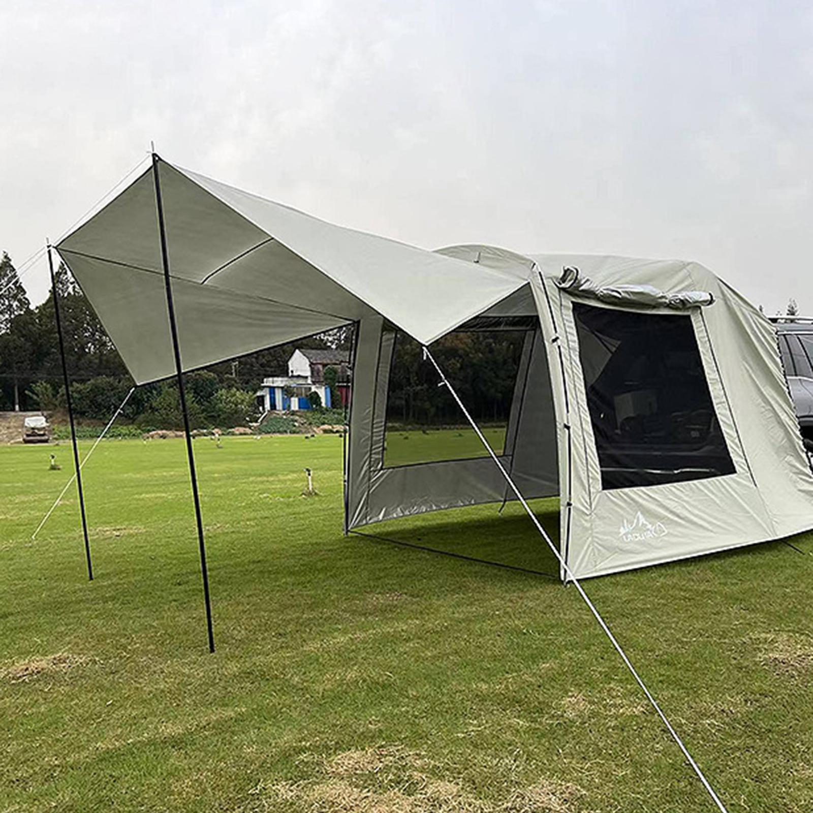 Portable Waterproof Car Rear T - Outdoor Camping Car Tail Tent recension och pris