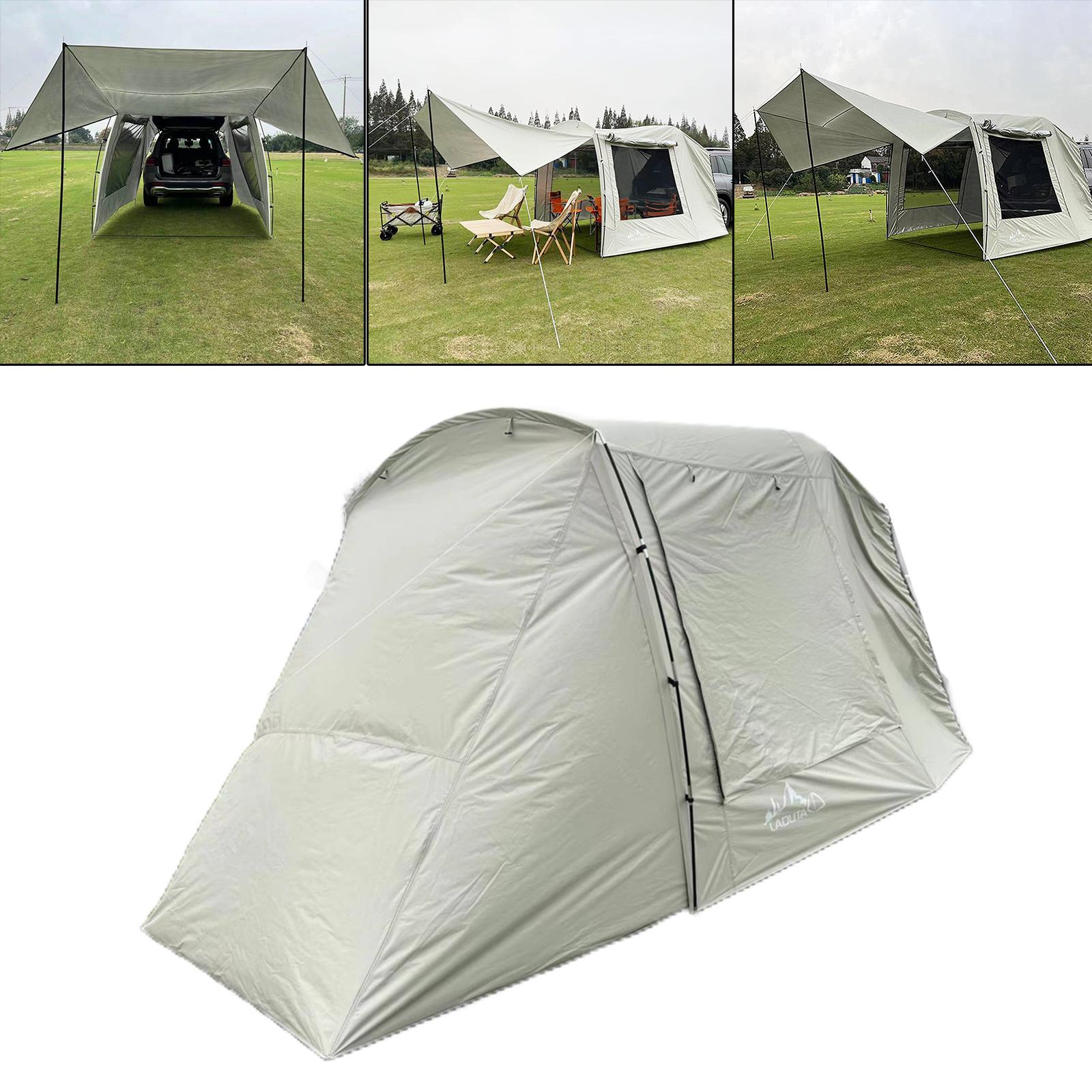 Portable Waterproof Car Rear T - Outdoor Camping Car Tail Tent recension och pris