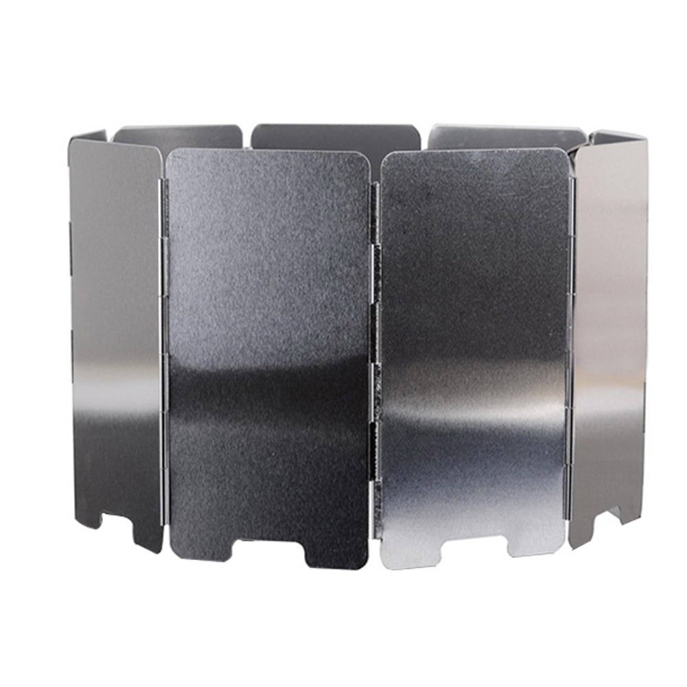 9pcs Windproof Windshield Fold - Outdoor Camping Gas Stove recension och pris