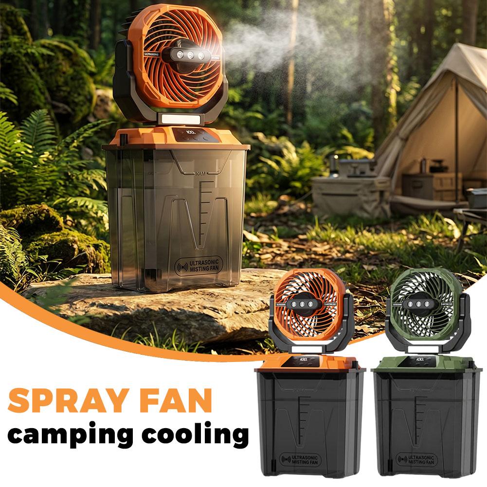 New Outdoor Misting Fan Campin - Outdoor Camping Fan recension och pris