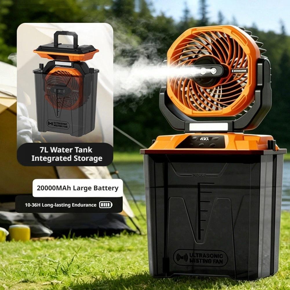 New Outdoor Misting Fan Campin - Outdoor Camping Fan recension och pris