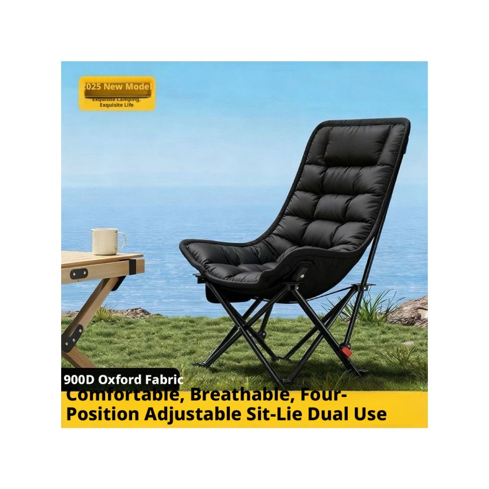 Thickened Cotton Outdoor Foldi - Outdoor Camping Loveseat recension och pris