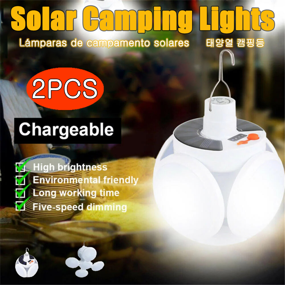 Solar Energy Camping Lamp 5 Mo - Camping Solar Lantern recension och pris