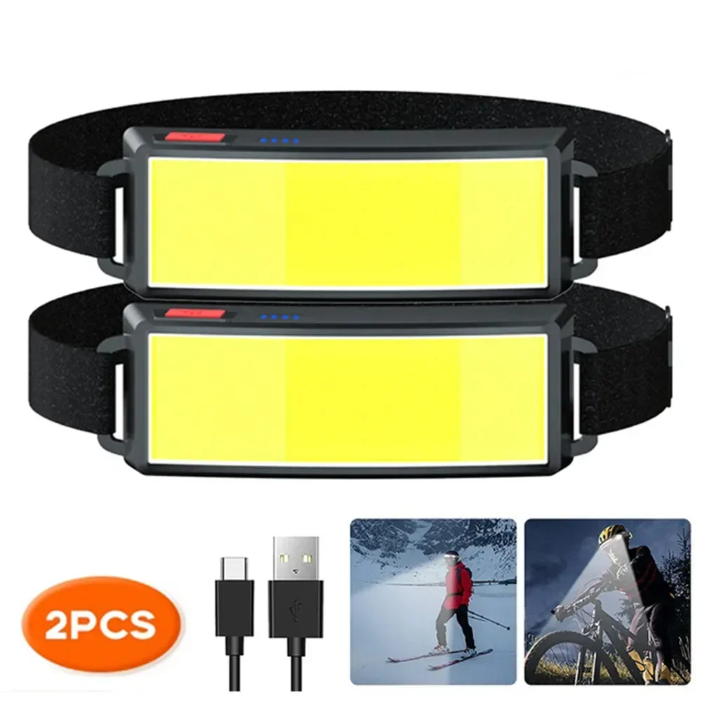 COB Portable LED Headlights Ou - Outdoor Camping Adventure Lamp recension och pris