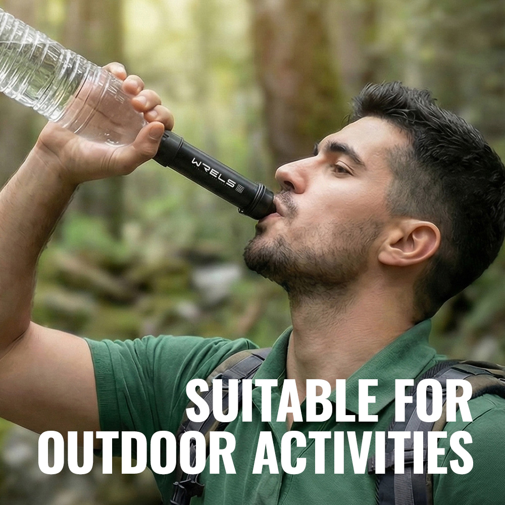 WRELS Outdoor Water Purifier P - Outdoor Camping Water Filter recension och pris