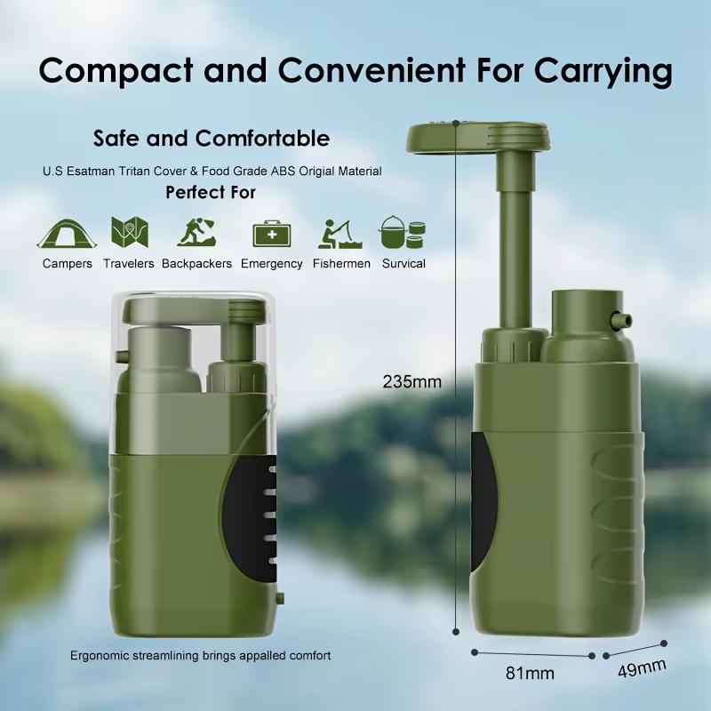 Outdoor Water Filter Direct Dr - Outdoor Camping Water Filter recension och pris