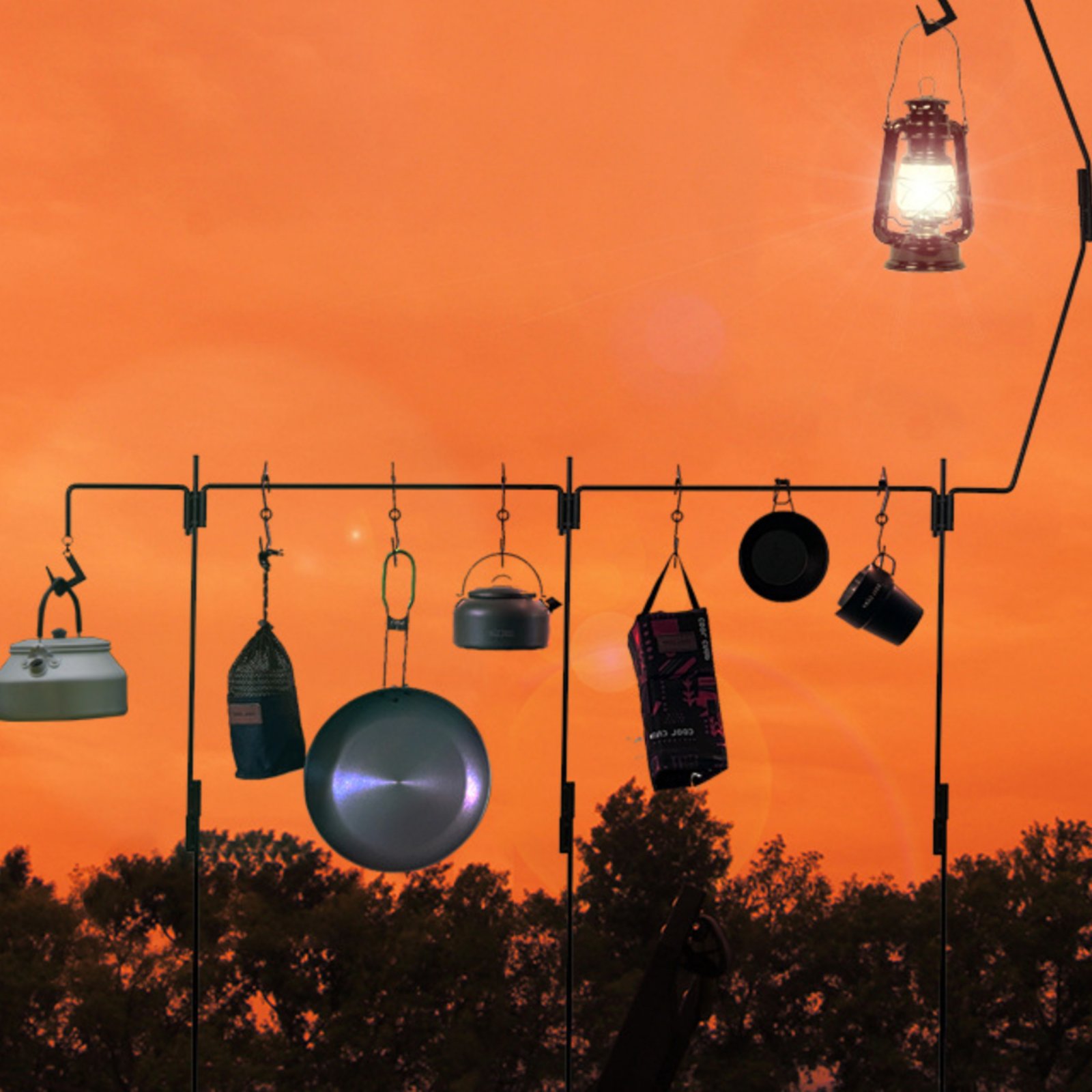 Camping Lantern Stand Easy to  - Kitchen Outdoor Camping recension och pris