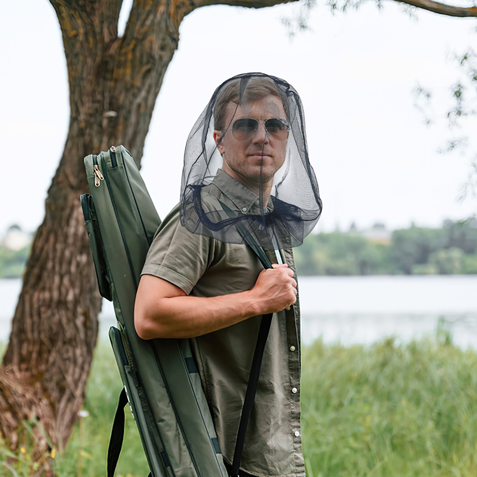 2Pcs Outdoor Head Net Mosquito - Outdoor Camping Mosquito Net recension och pris