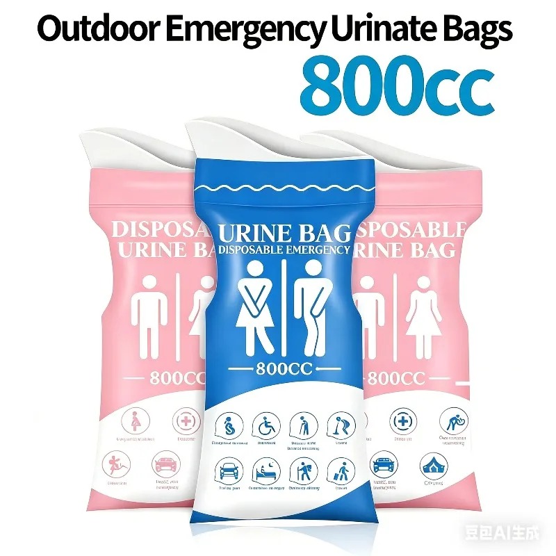 800ML Disposable Outdoor Emerg - Outdoor Camping Urinal recension och pris