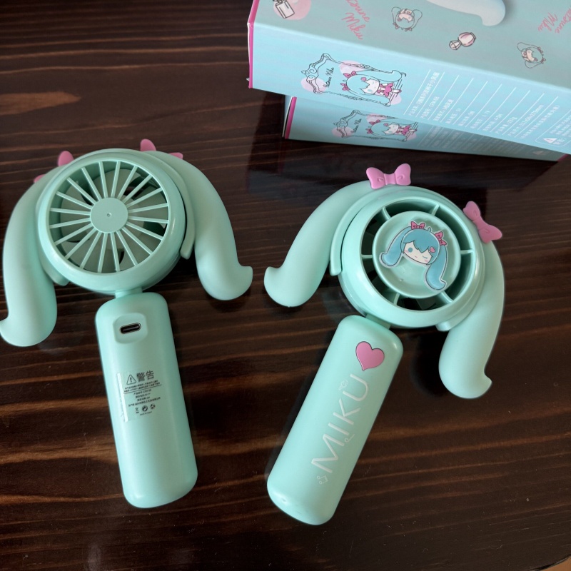 Hatsune Miku Mini Handheld Fan - Outdoor Camping Tv recension och pris