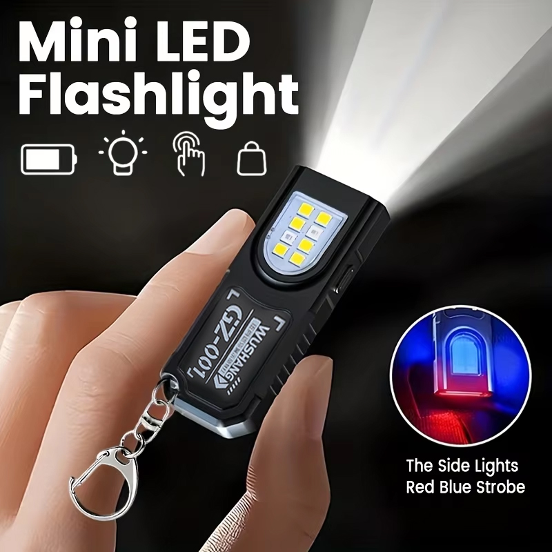 Multifunctional Keychain Flash - Outdoor Camping Adventure Lamp recension och pris