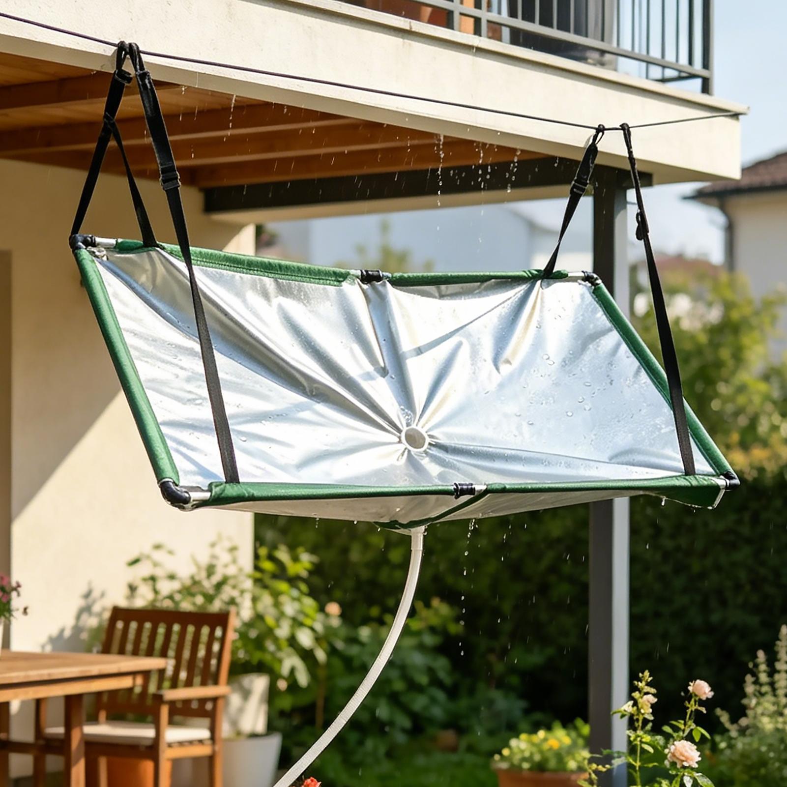 Water Harvester Cloth With Hos - Outdoor Camping Water Filter recension och pris