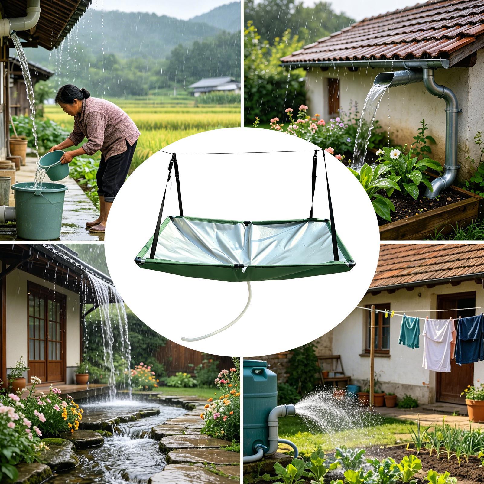 Water Harvester Cloth With Hos - Outdoor Camping Water Filter recension och pris