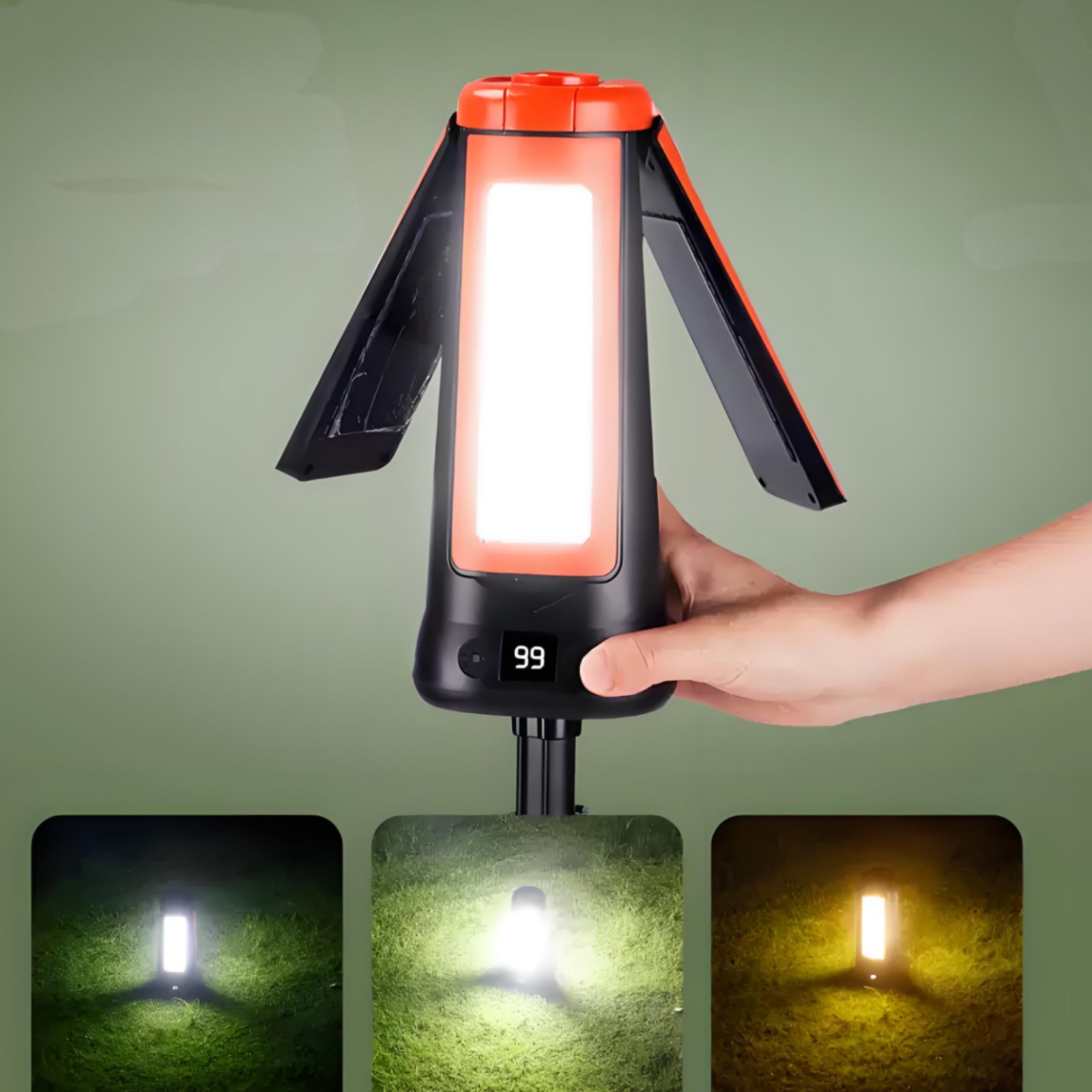Telescopic Tent Lamp Adjustabl - Outdoor Camping Lamp recension och pris