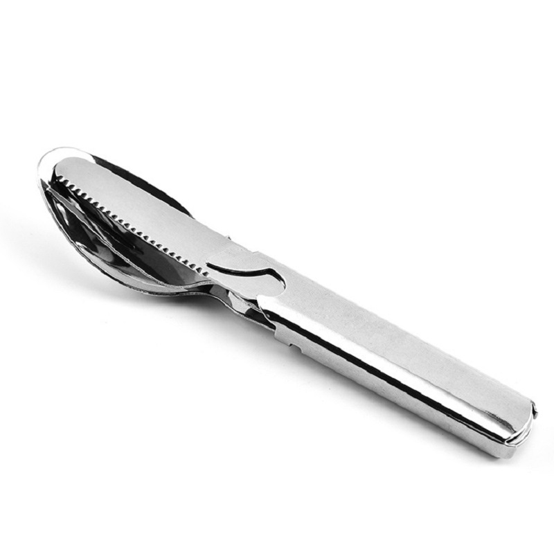 Stainless Steel Tableware Set  - Outdoor Camping Knife recension och pris