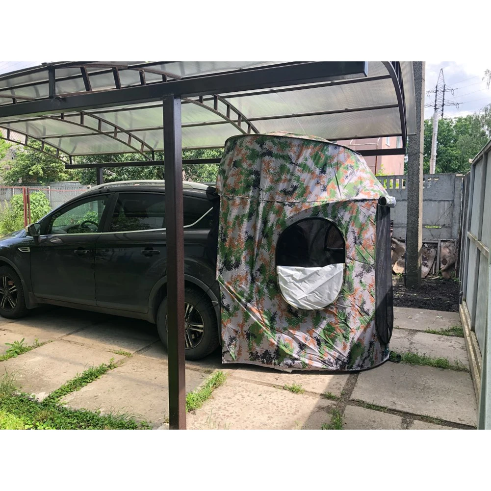 Car Rear Roof Outdoor Equipmen - Outdoor Camping Car Tail Tent recension och pris