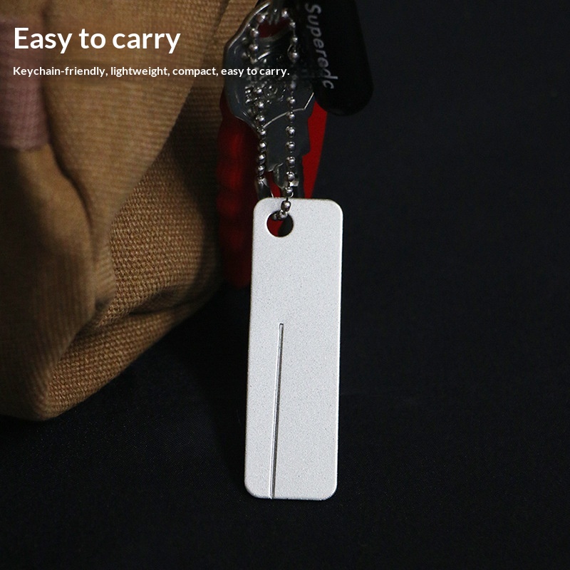 Mini Diamond Sharpening Stone  - Outdoor Camping Knife recension och pris