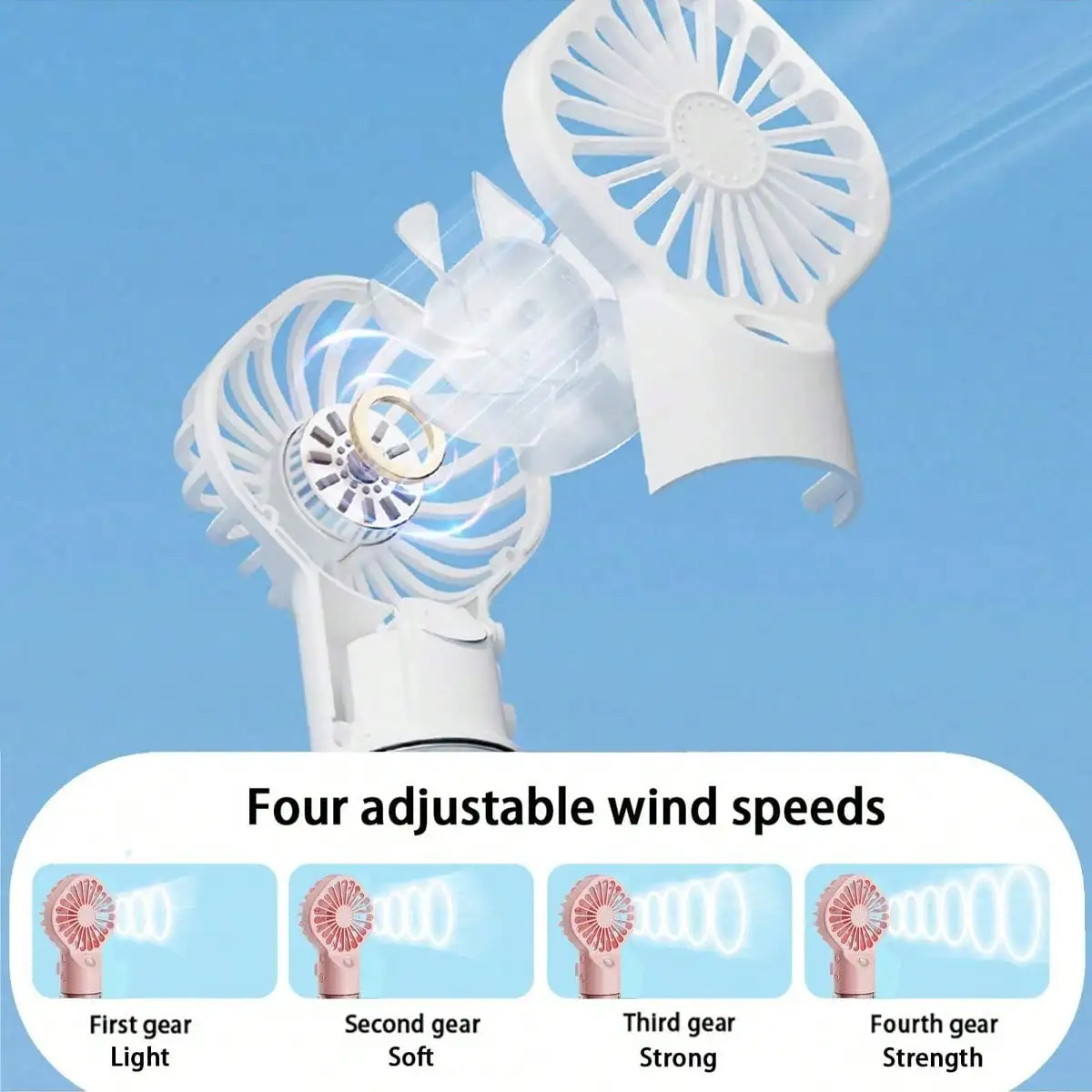 Portable Mist Fan - Handheld M - Outdoor Camping Misting Fan recension och pris