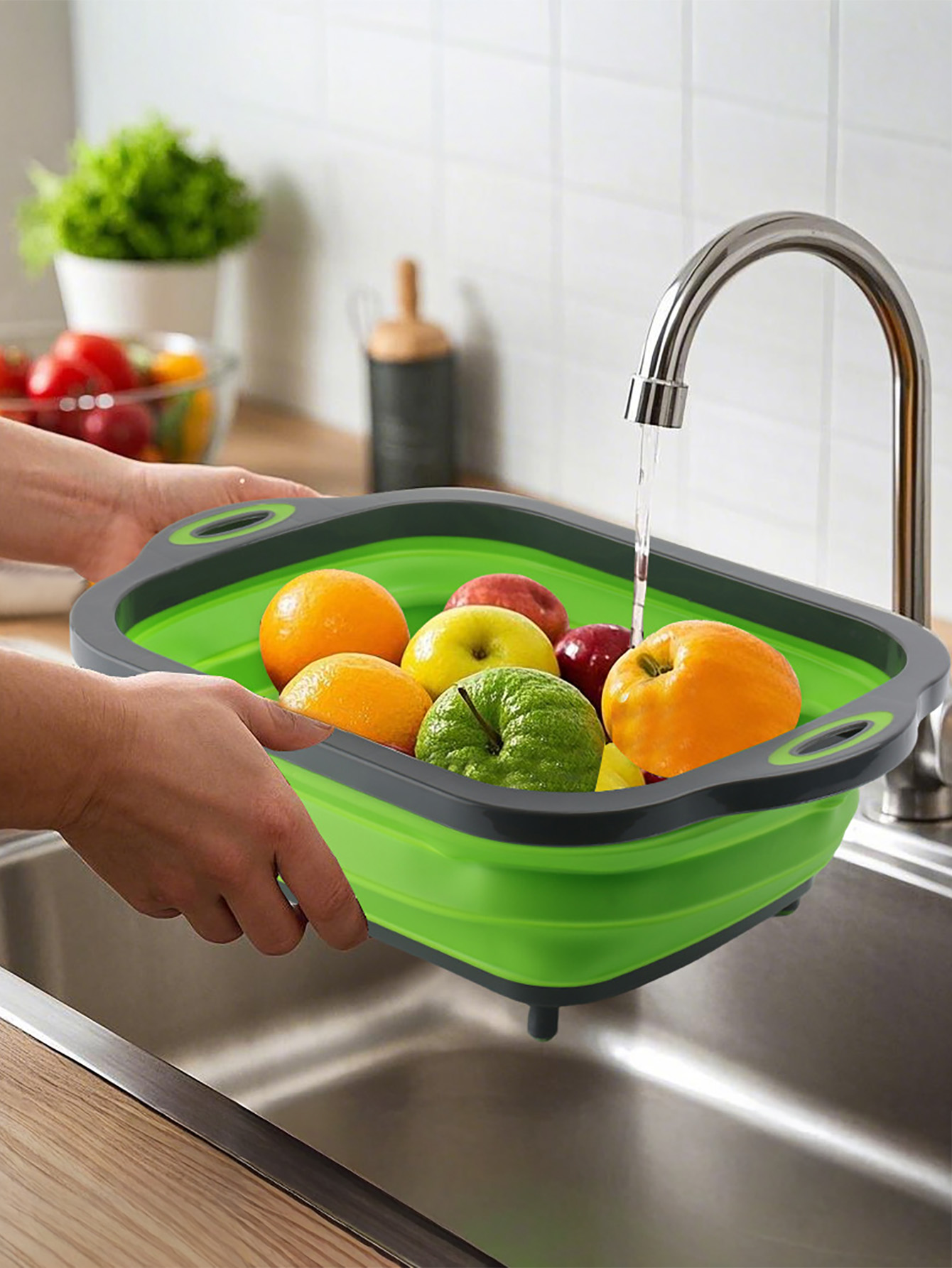 Camping Collapsible Cutting Bo - Outdoor Camping Sink recension och pris