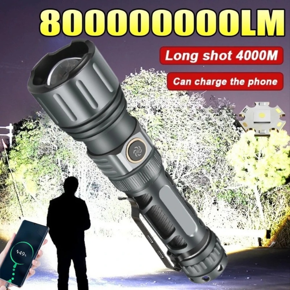 Super Bright Flashlight Portab - Outdoor Camping Lamp recension och pris