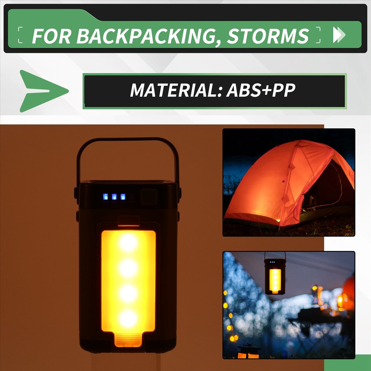X08A Foldable LED Camping Lant - Camping Solar Lantern recension och pris
