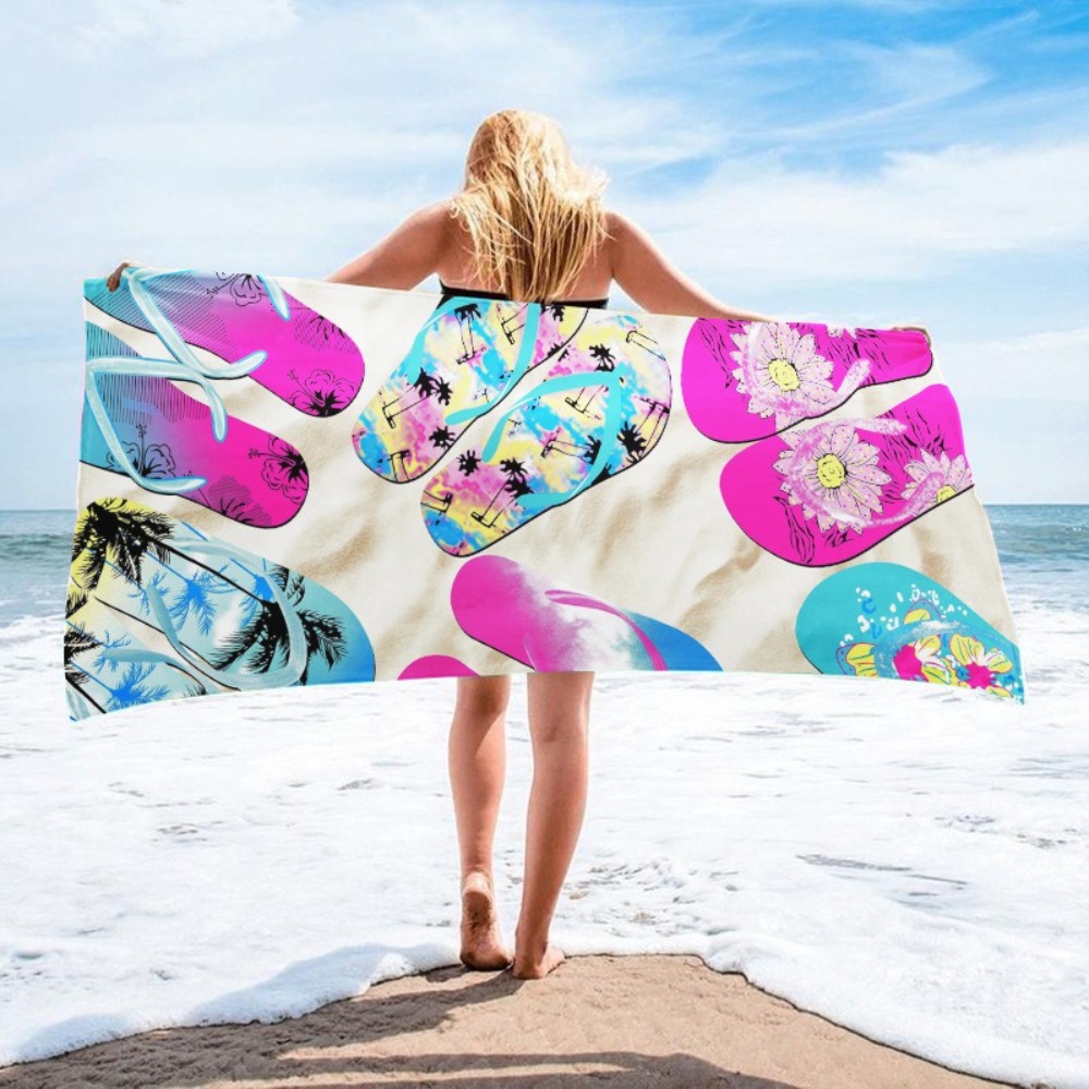 1PC Large Size Beach Blanket M - Camp Towel Microfiber recension och pris