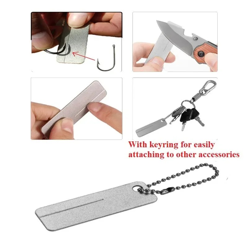 Pocket Diamond Sharpener High  - Outdoor Camping Knife recension och pris